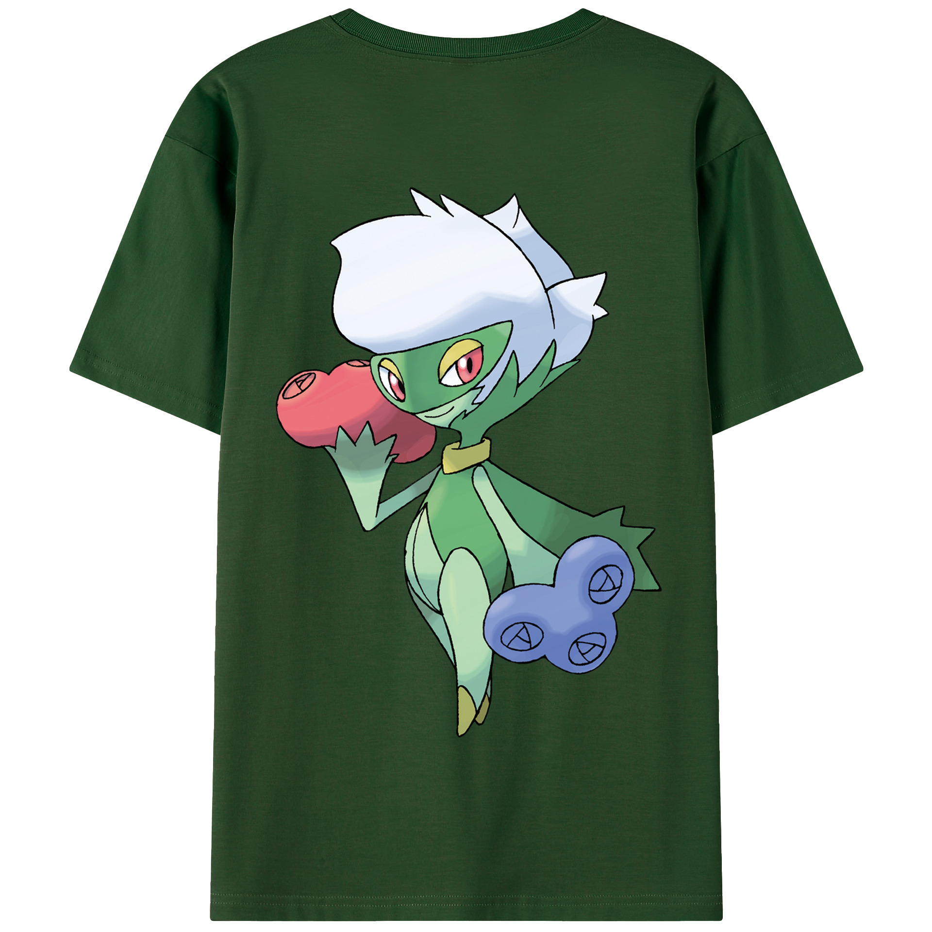 （画像用） ポケットモンスター Pokémon 綿100％半袖Tシャツ（背面プリント）